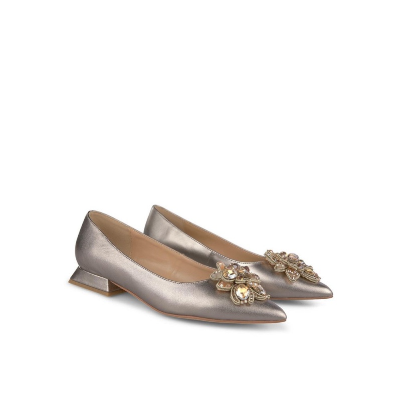 Ballerine Alma En Pena Pointed Embout Beige Femme | DZO-58127195